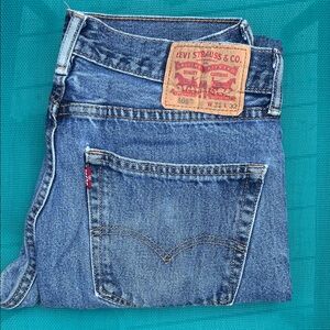 Levi's Classic Blue Straight Jeans